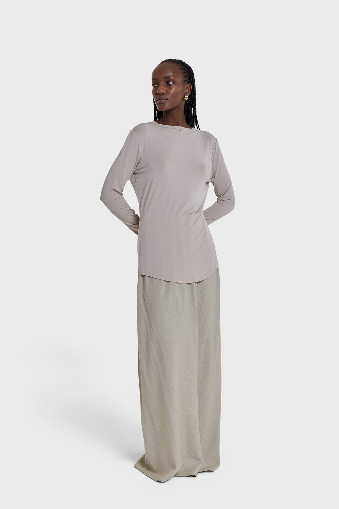 Essentieel Topje | Dusty Bone