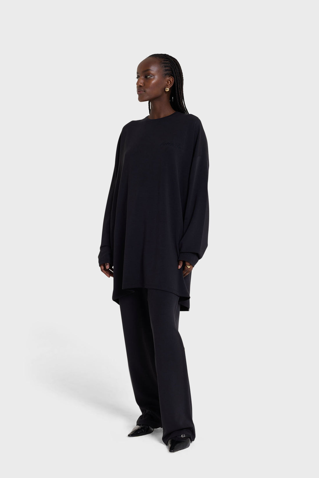 Jersey Modal Broek | Zwart