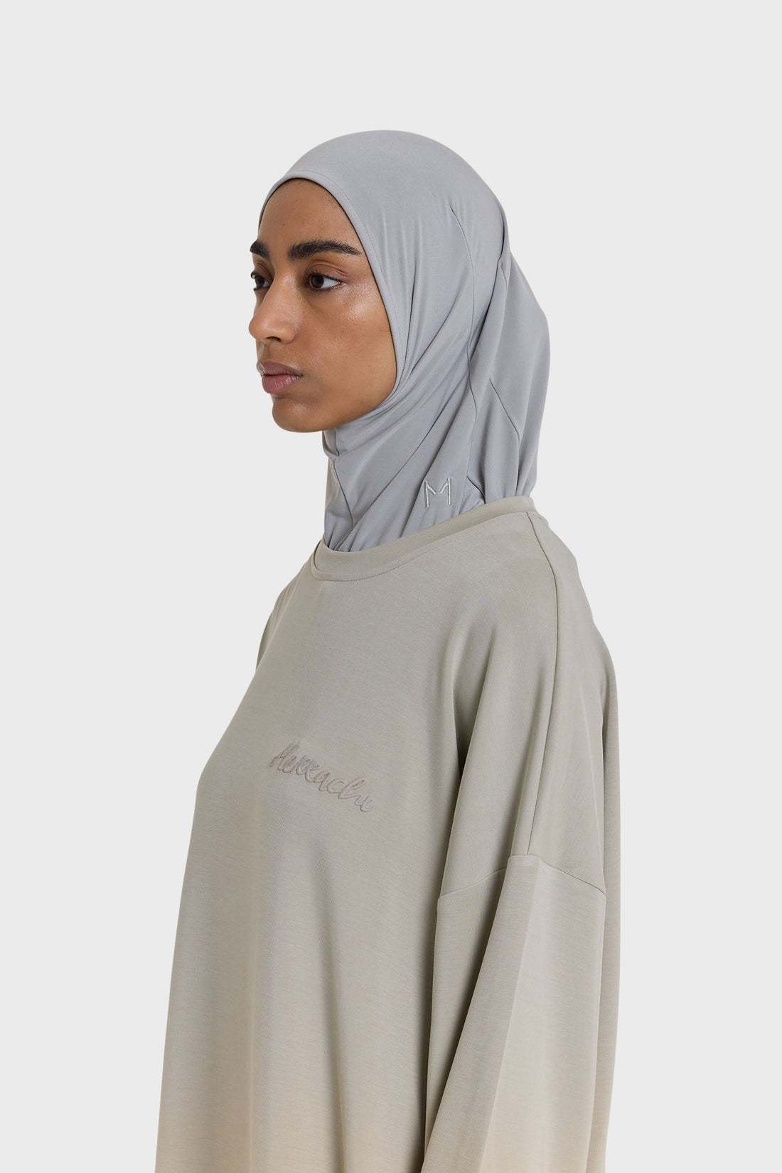 Premium Jersey Hijab | Grijs