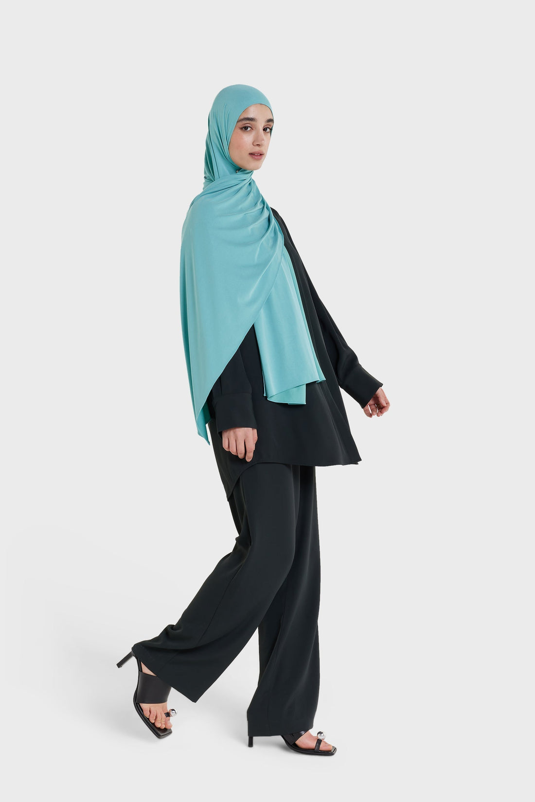 Rechte pantalon | Zwart