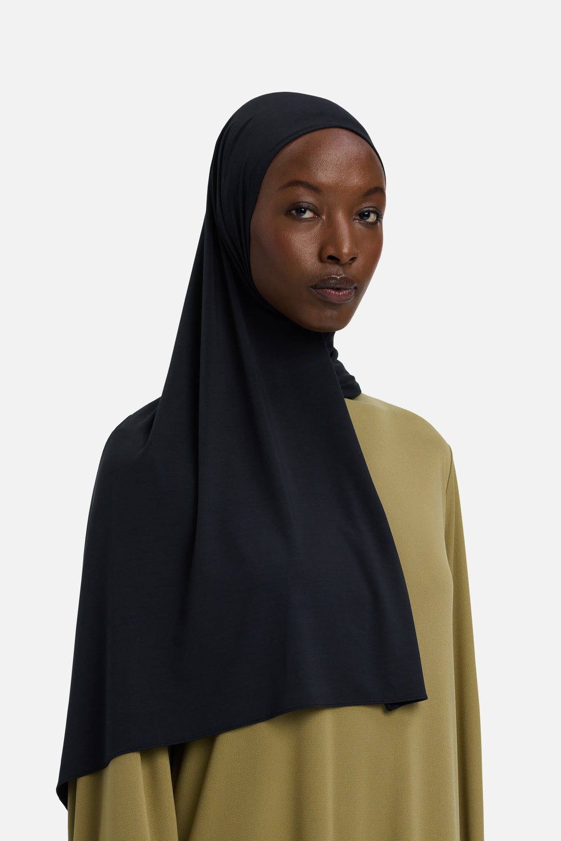 Bamboe Jersey Sjaal | Zwart