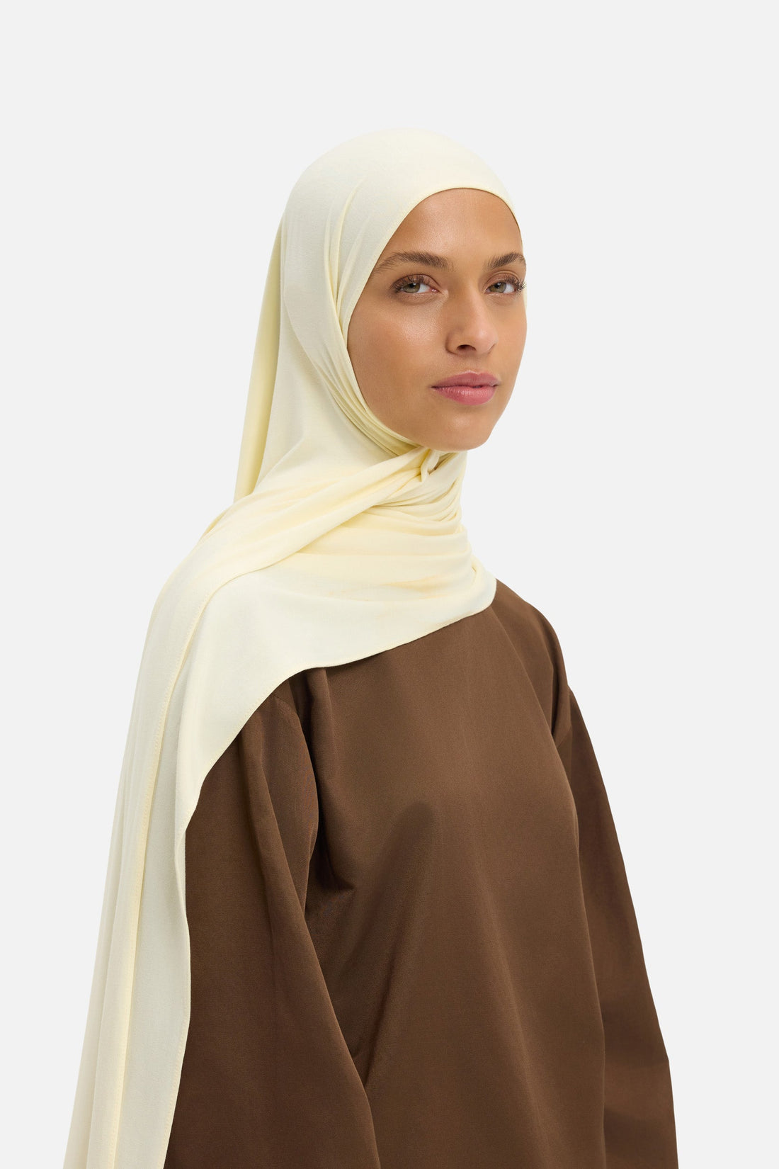 Bamboe Jersey Sjaal | Botermelk