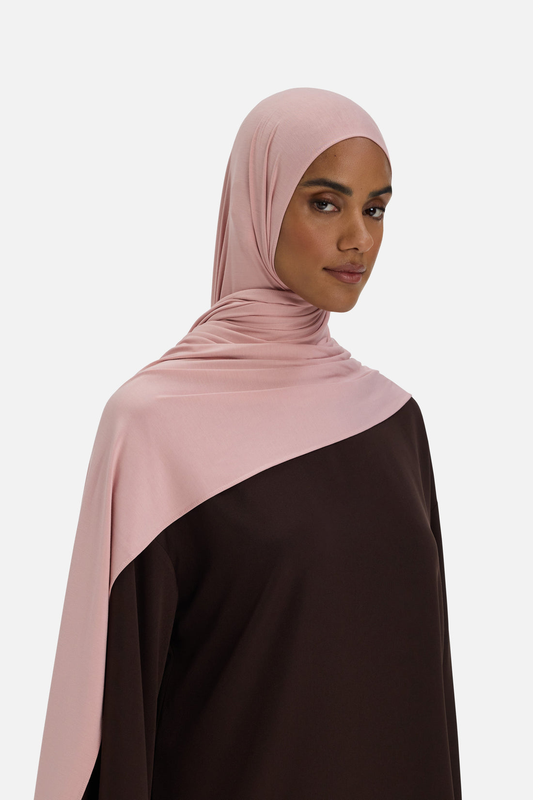 Bamboe Jersey Sjaal | Cloud Pink