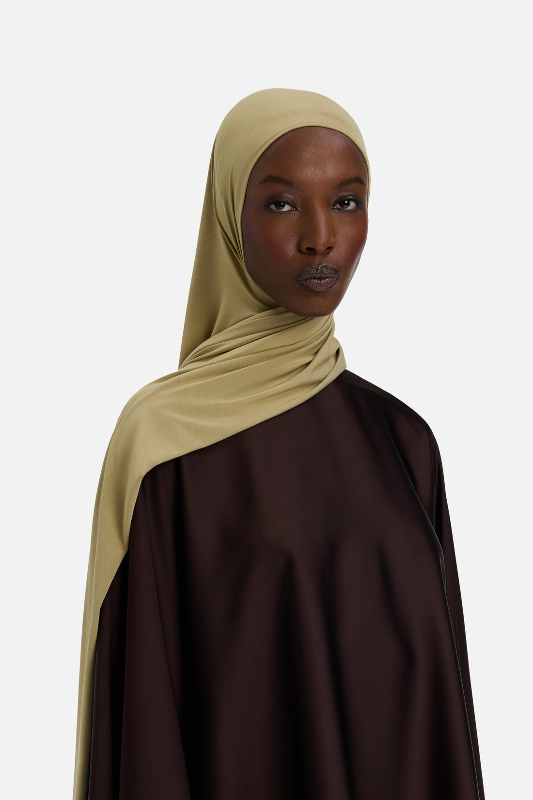 Bamboe Jersey Sjaal | Gedroogd Blad