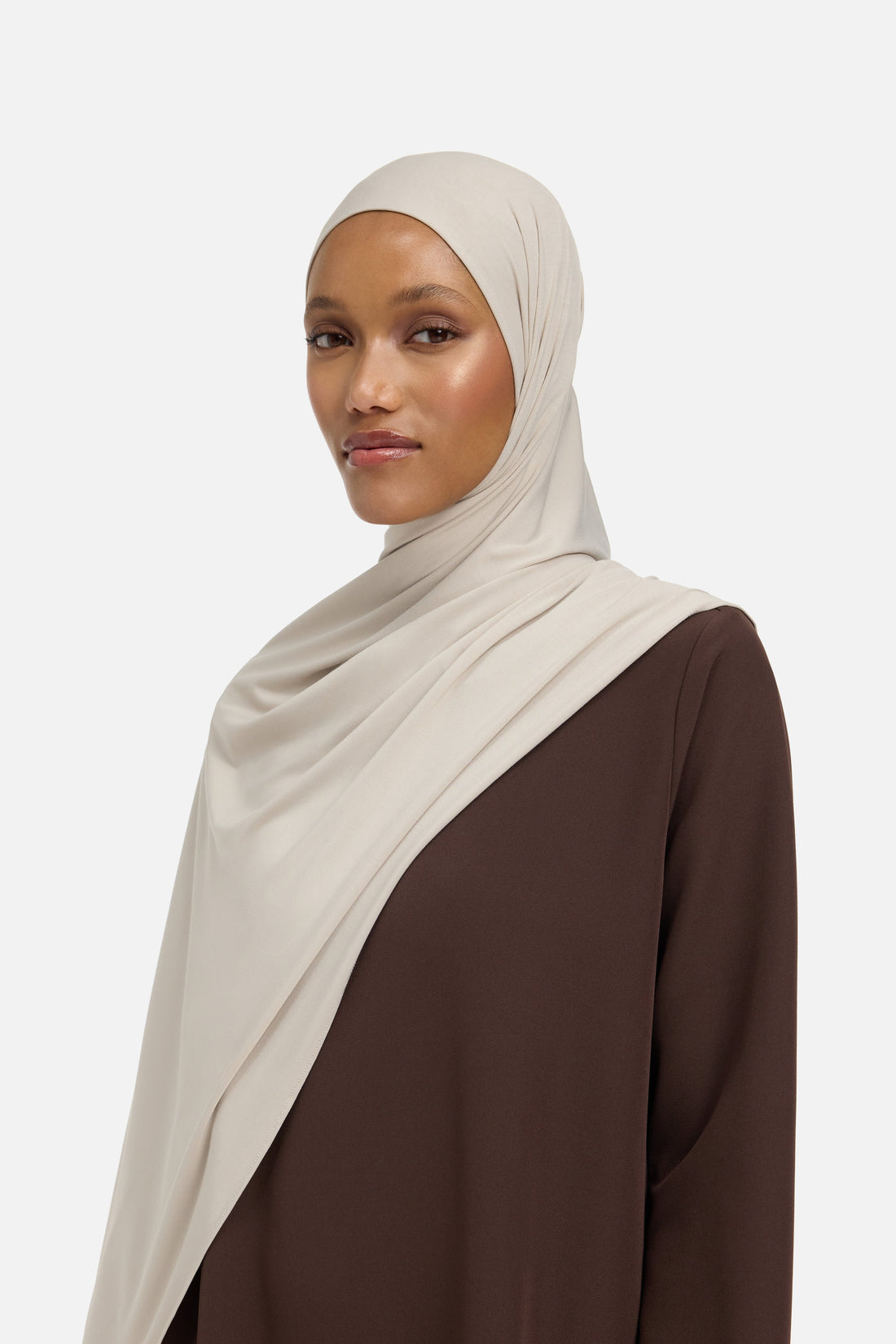 Bamboe Jersey Sjaal | Dusty Bone