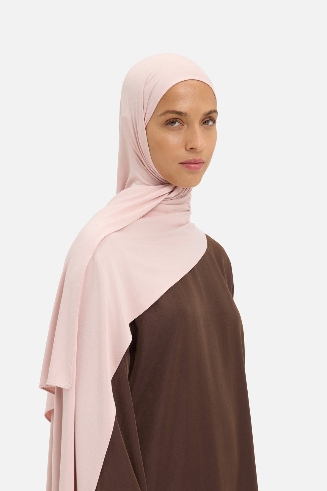 Bamboe Jersey Sjaal | Dusty Raspberry