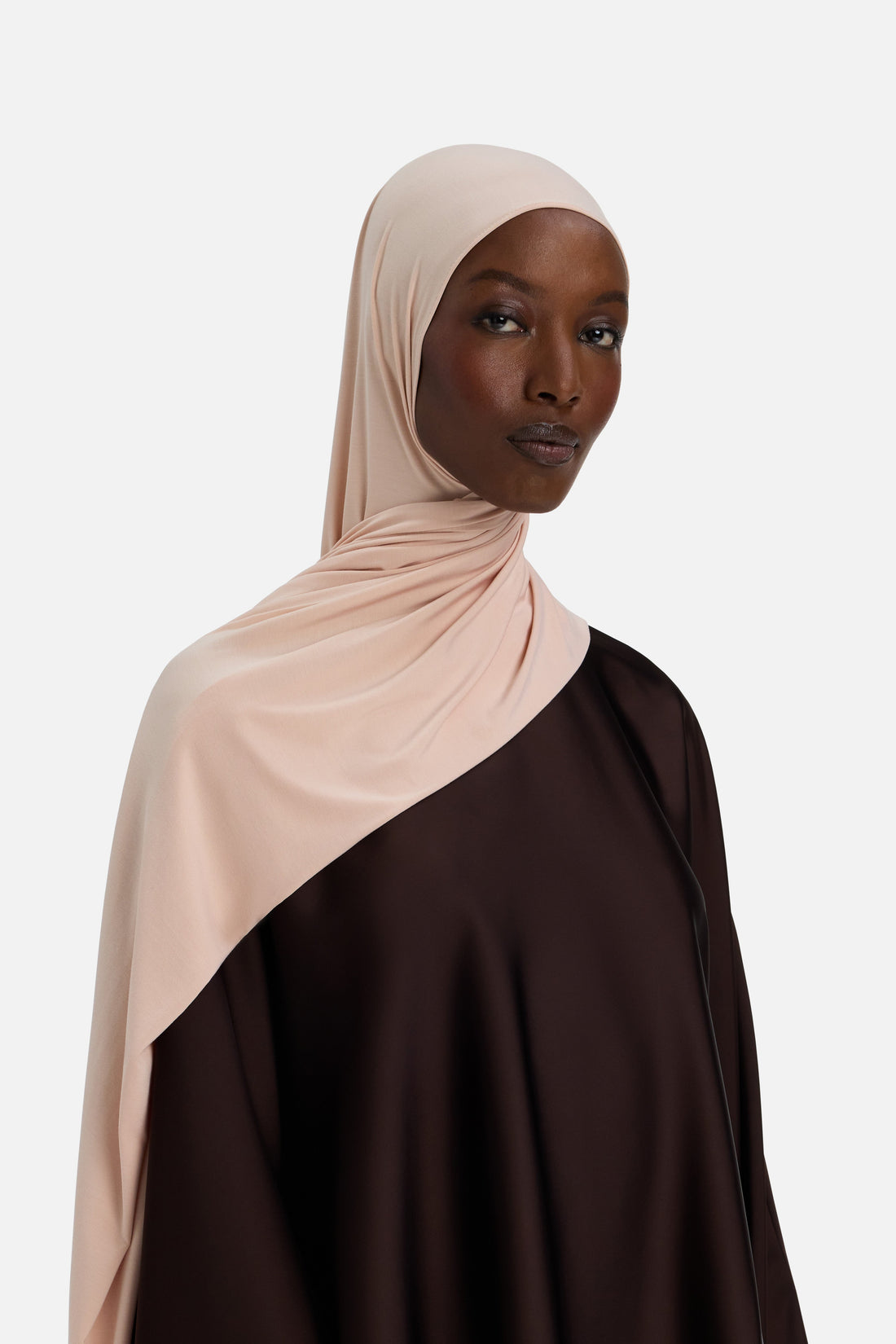 Bamboe Jersey Sjaal | Frosted Blush