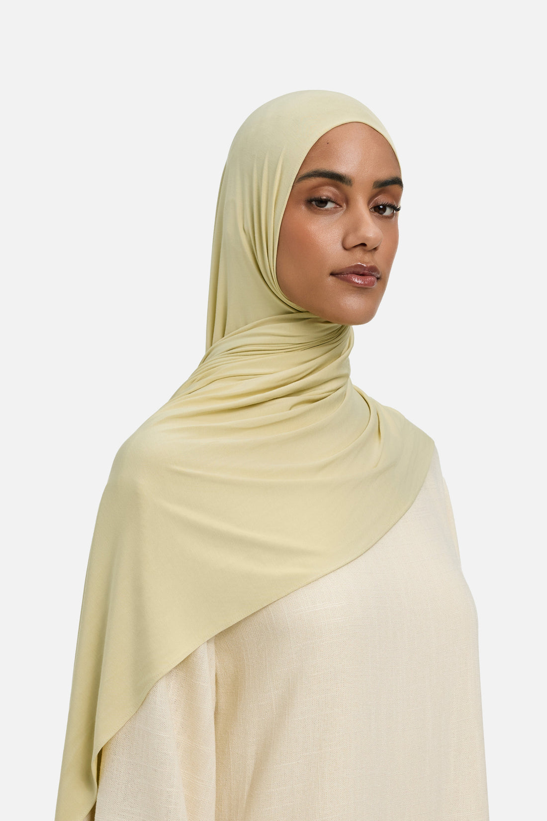 Bamboe Jersey Sjaal | Honeydew
