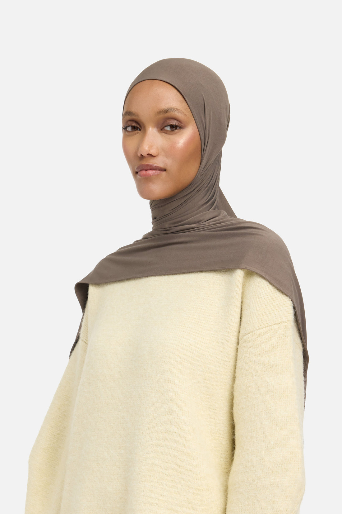 Bamboe Jersey Sjaal | Bruin