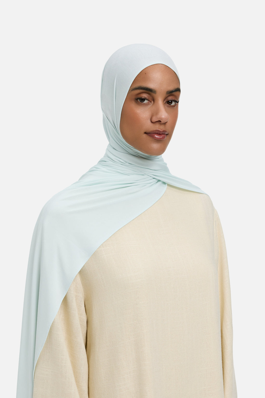 Bamboe Jersey Sjaal | Morning Blue