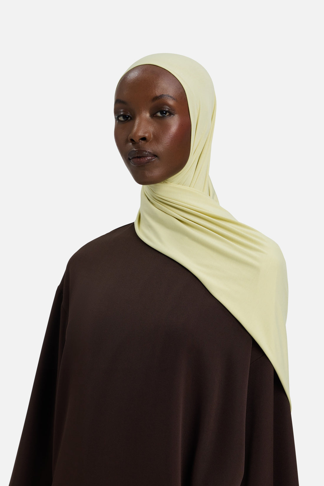 Bamboe Jersey Sjaal | Lichtgrijs