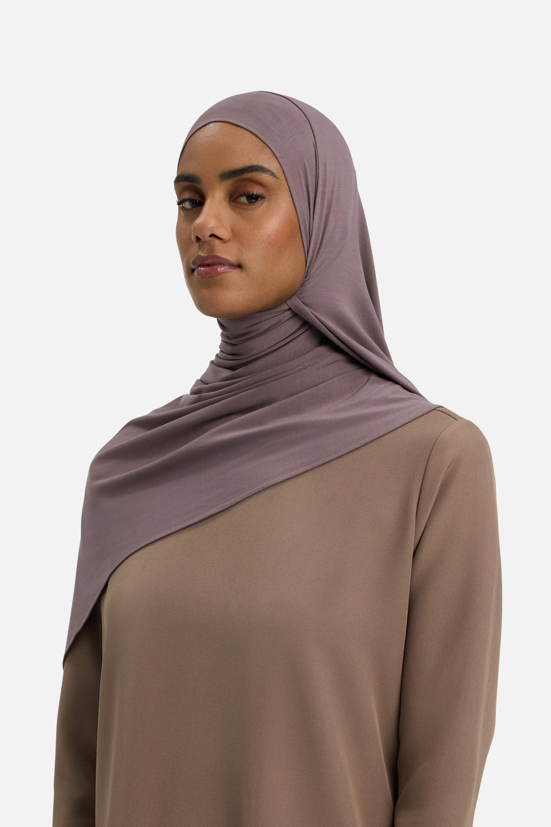 Bamboe jersey sjaal | Red Grape