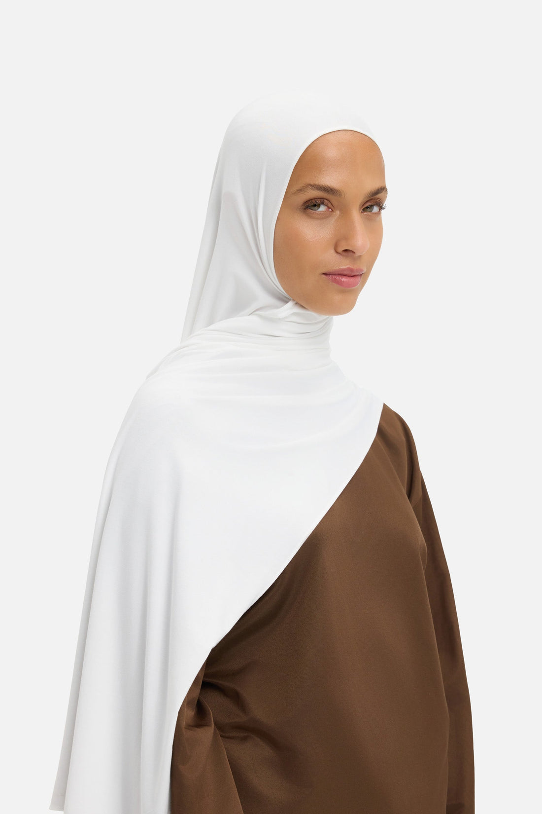 Bamboe Jersey Sjaal | Wit
