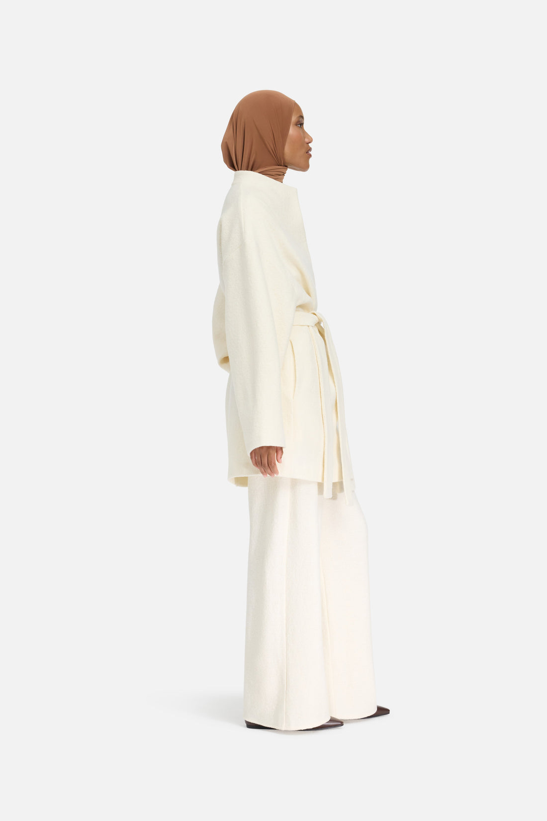 Bouclé Jersey Jasje | Cloud White