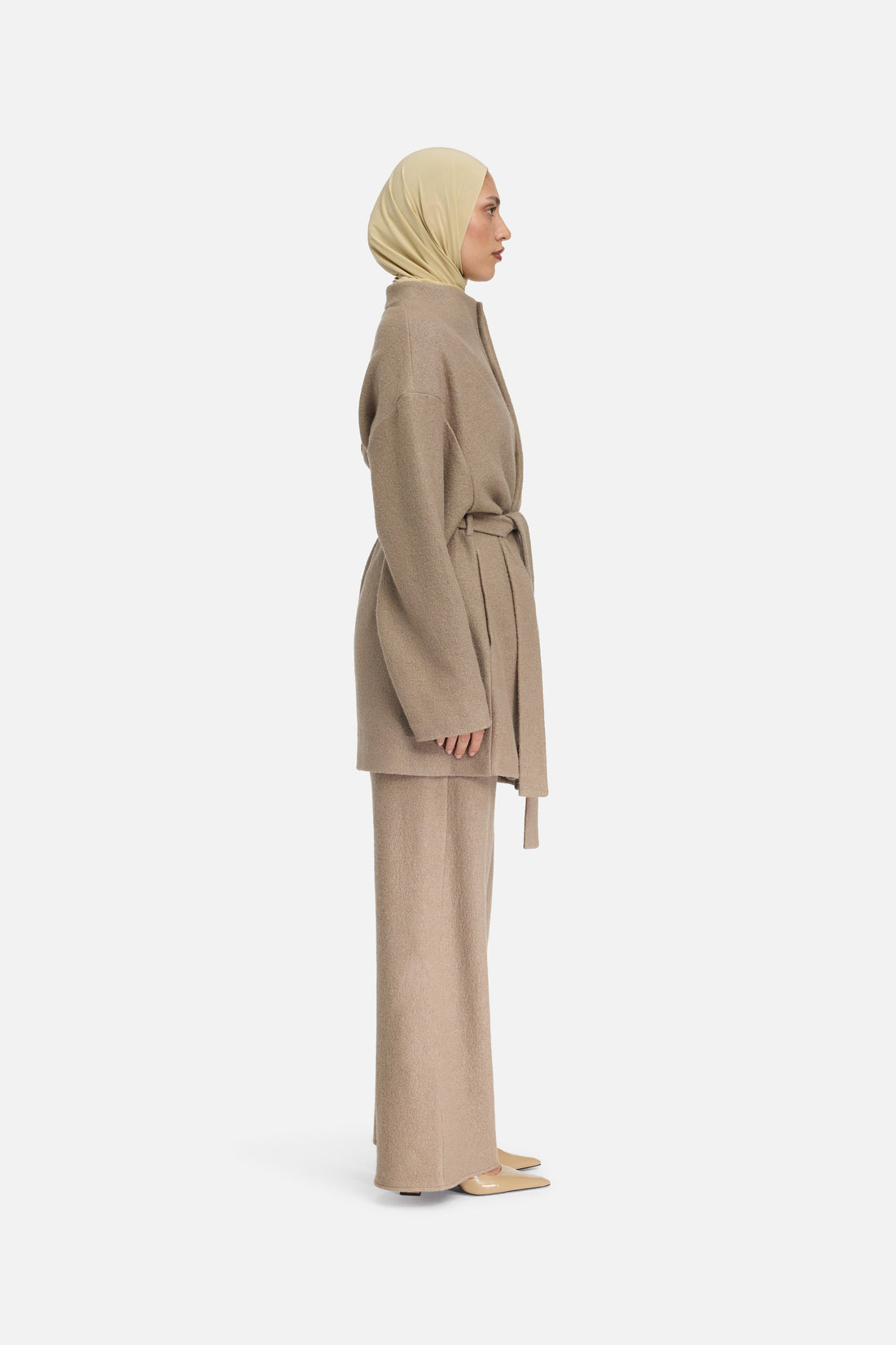 Jersey lusbroek | Khaki