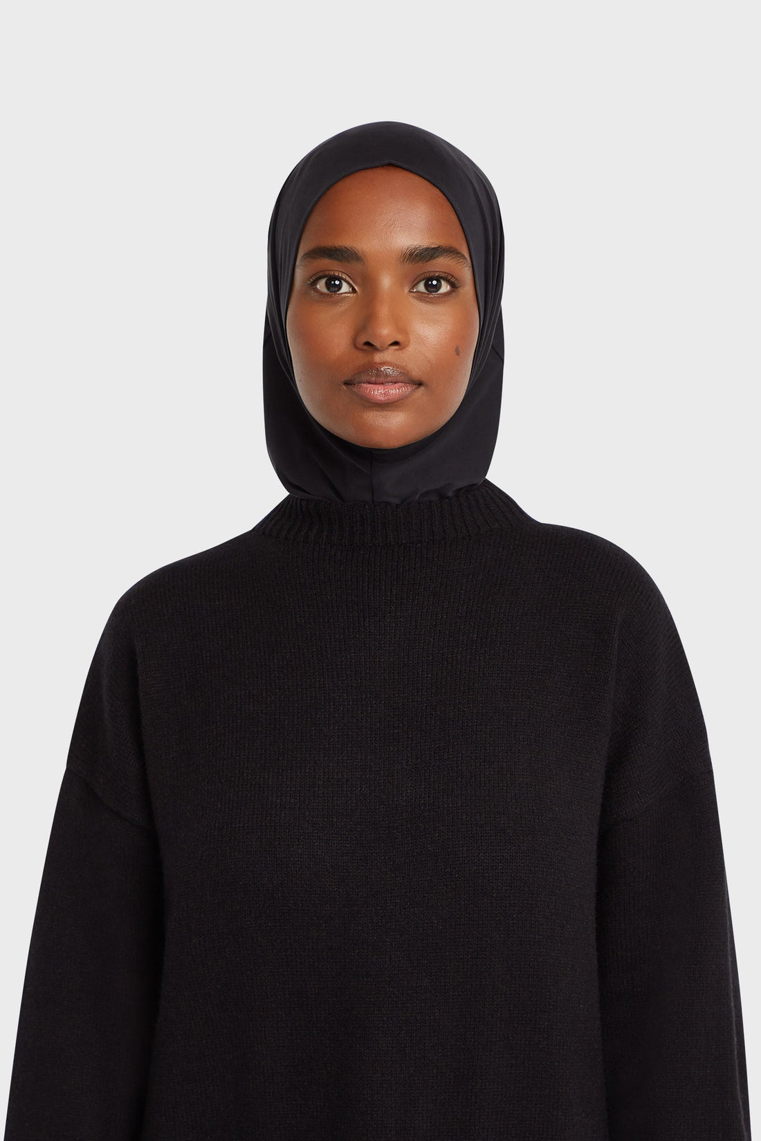 Ademende Hijab | Zwart