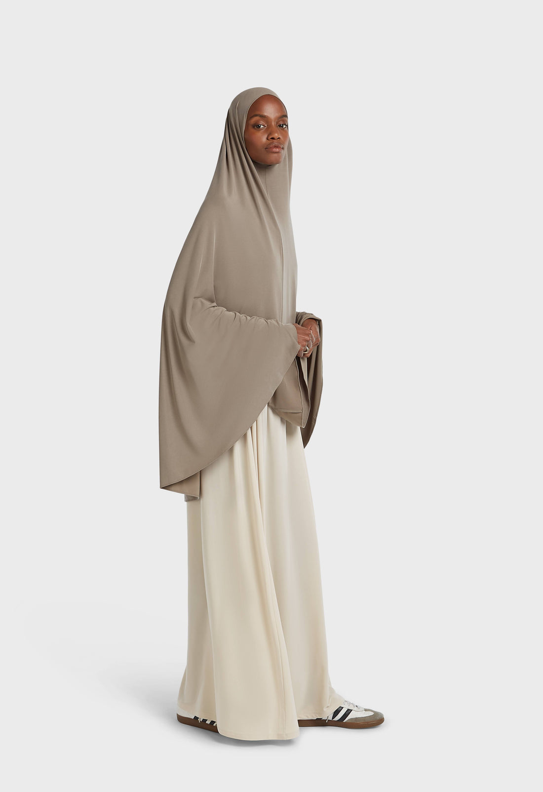 Ademende Khimar | Desert Brown