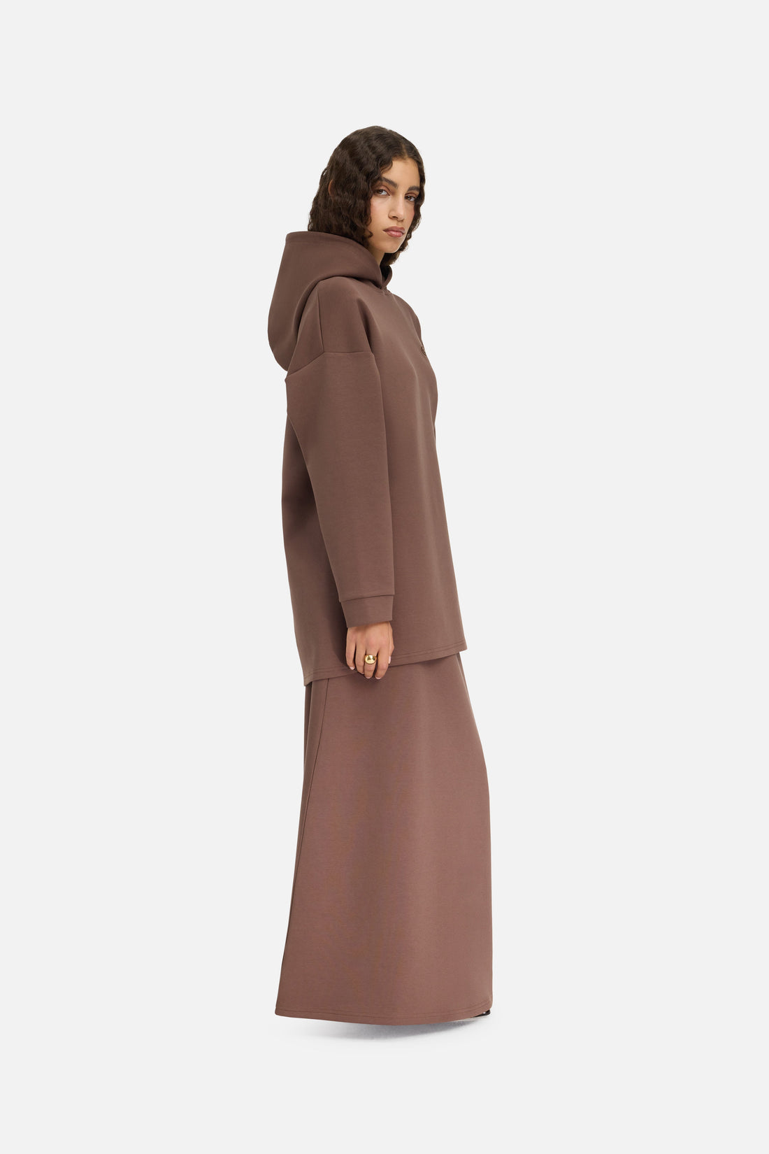 Comfortabele Hoodie | Chocolate