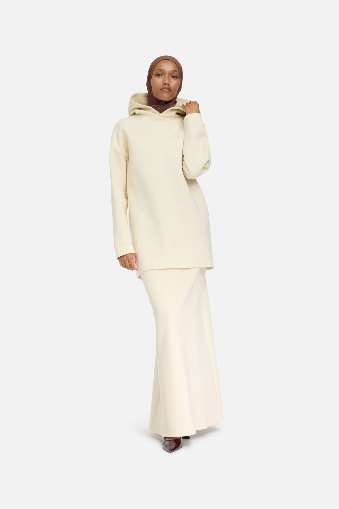 Comfortabele Hoodie | Cloud White