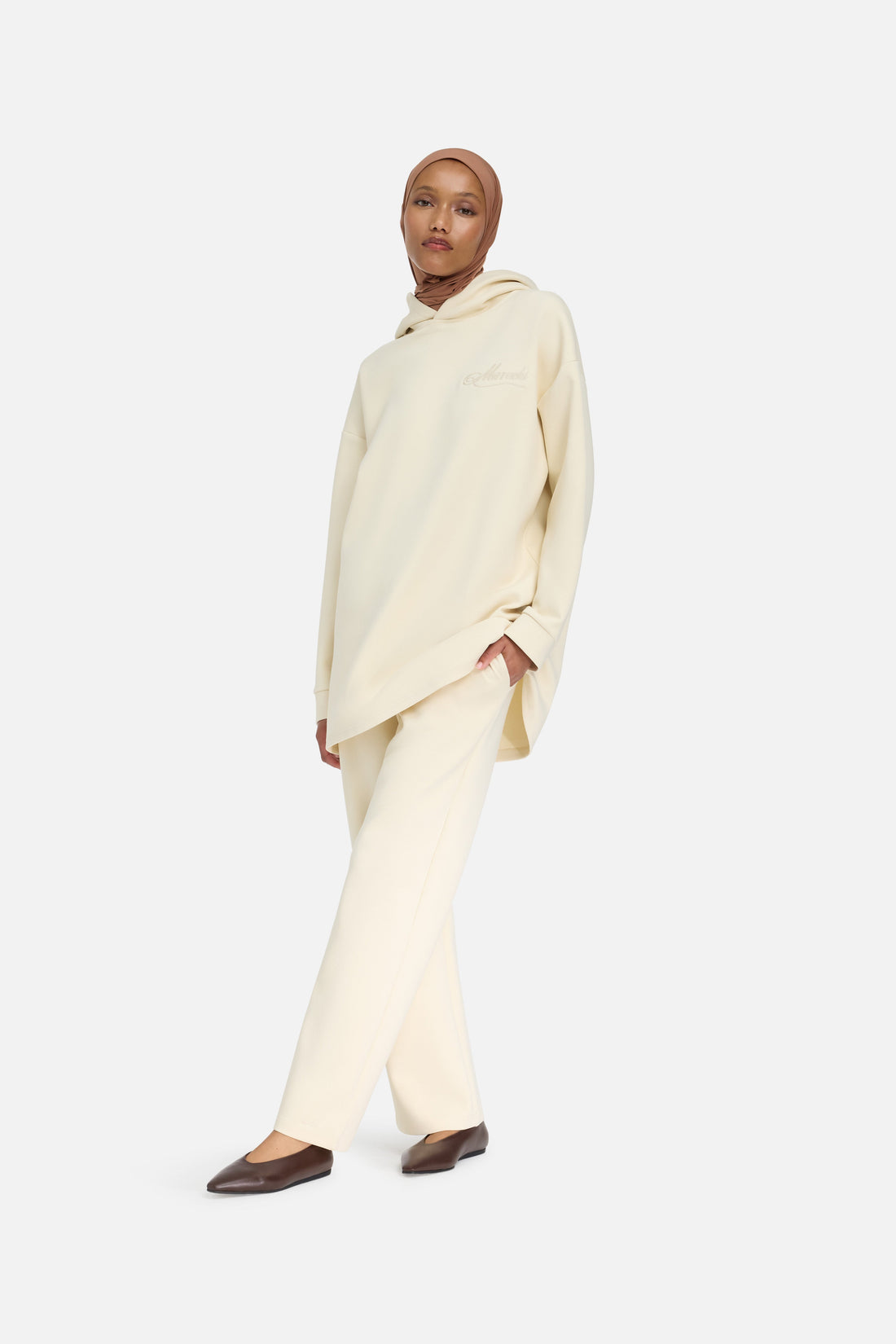 Comfy Broek | Cloud White