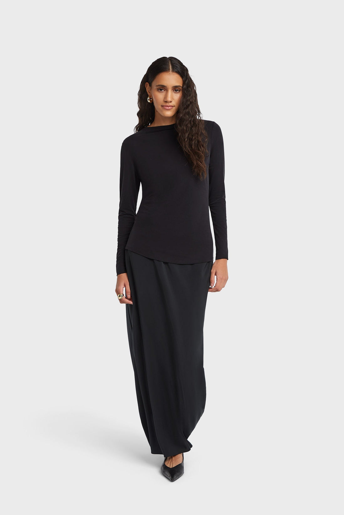 Essentiel Top | Light Black