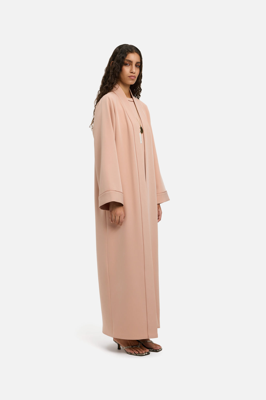 Essentiel Abaya Kort | Deep Rose