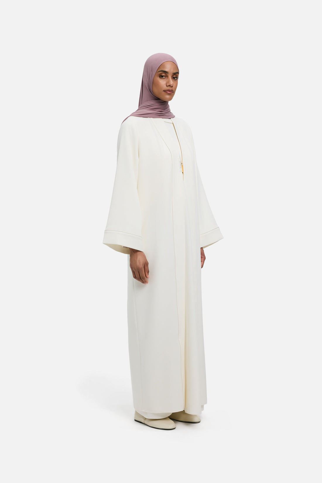 Essentiële Abaya Normaal | Gebroken wit