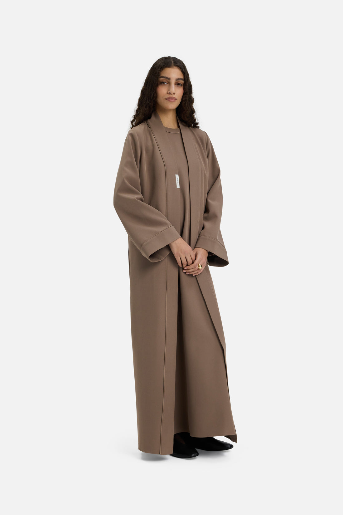 Essentiële Abaya Normaal | Taupe Roze