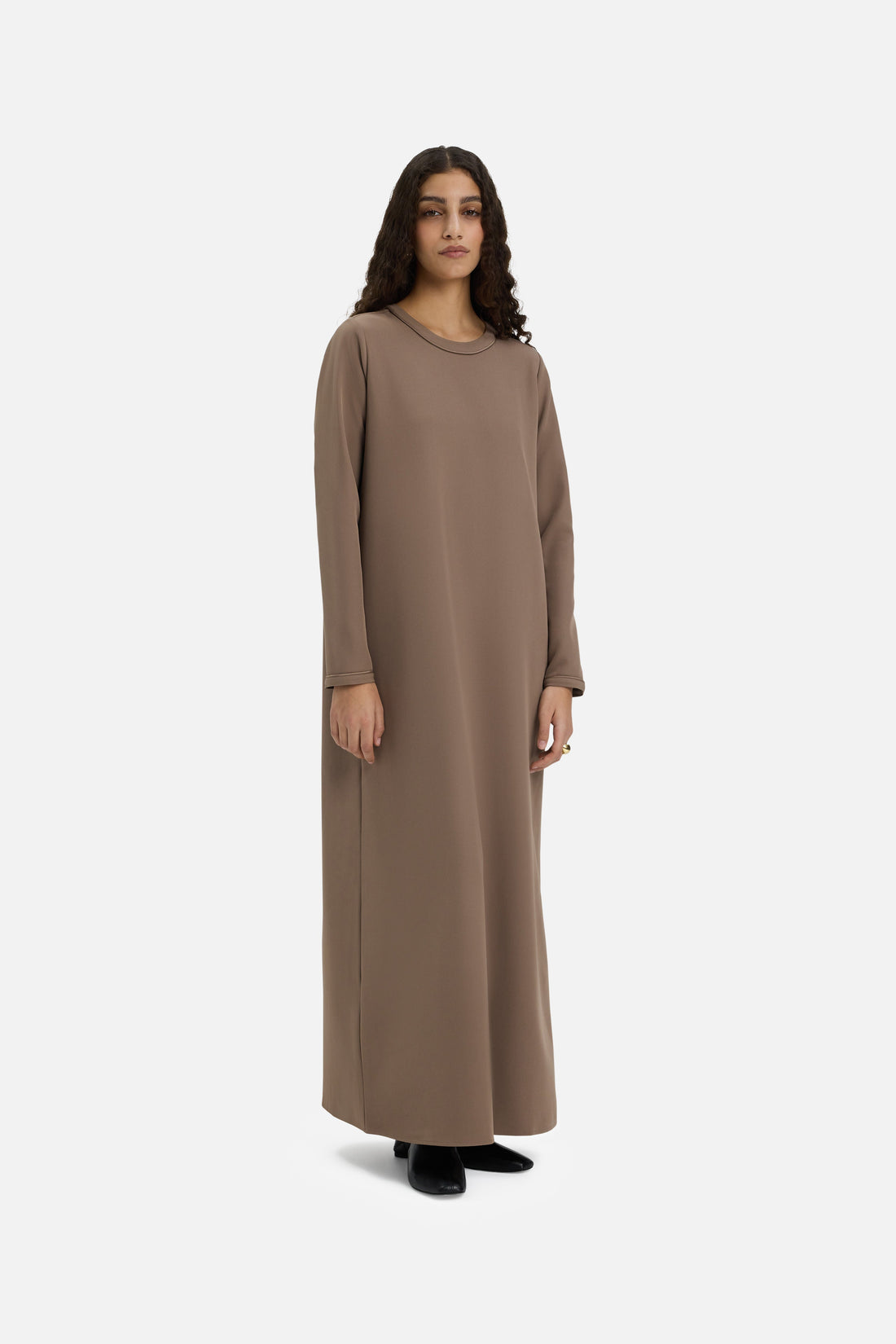 Essentiel Korte Jurk | Taupe Roze
