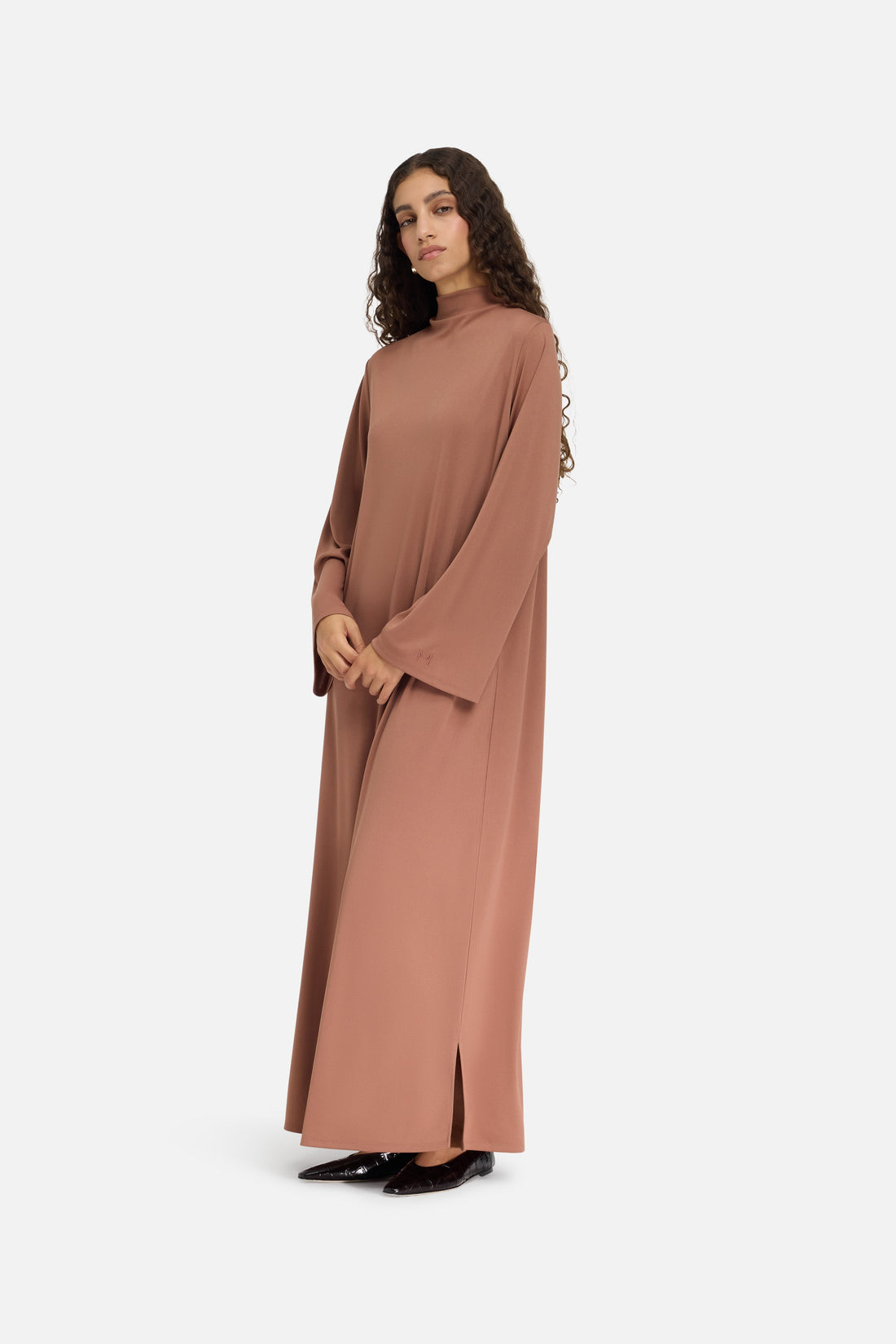 Essentiële Jurk van Kort Jersey | Vijg