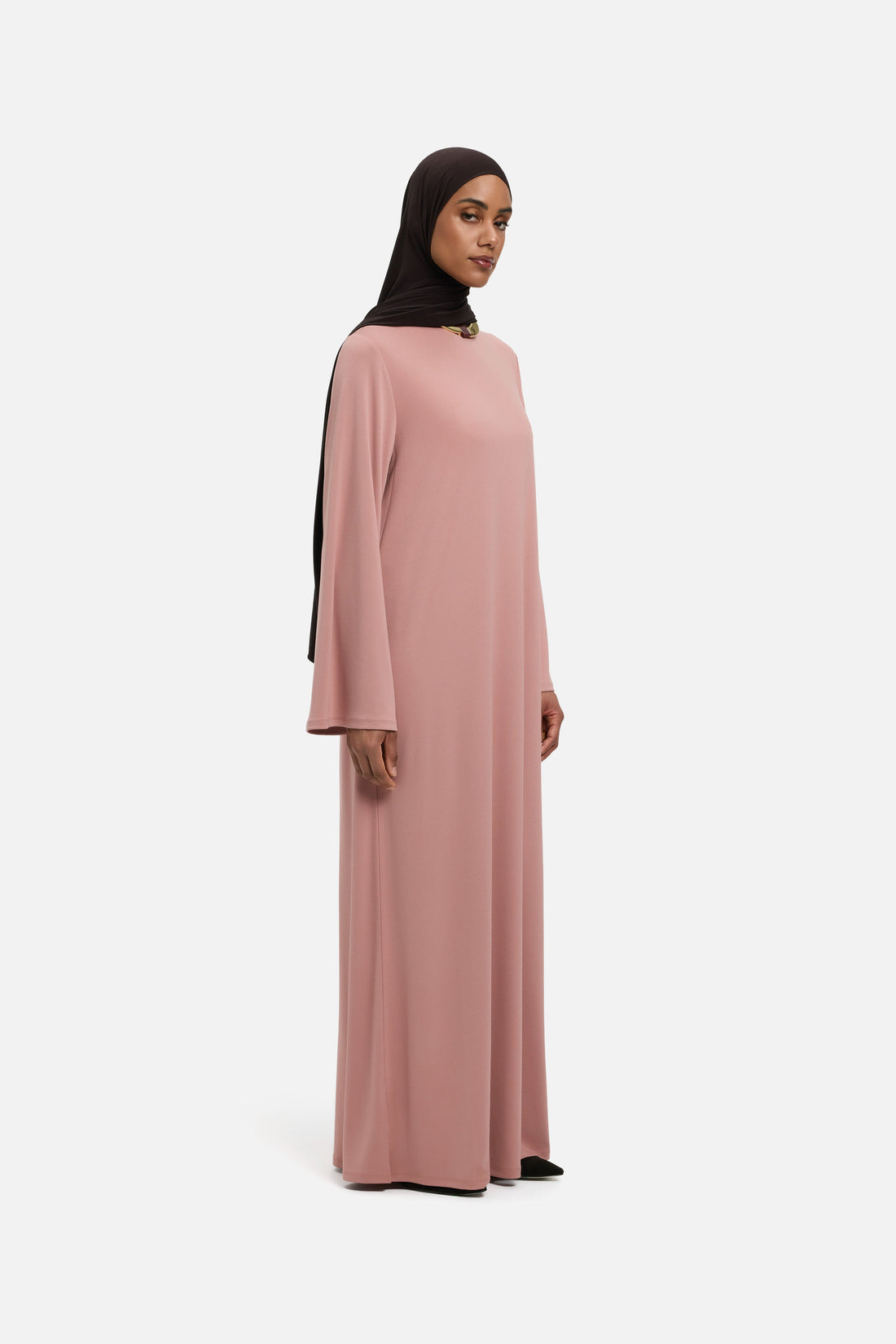 Korte Jurk van Jersey | Light Berry