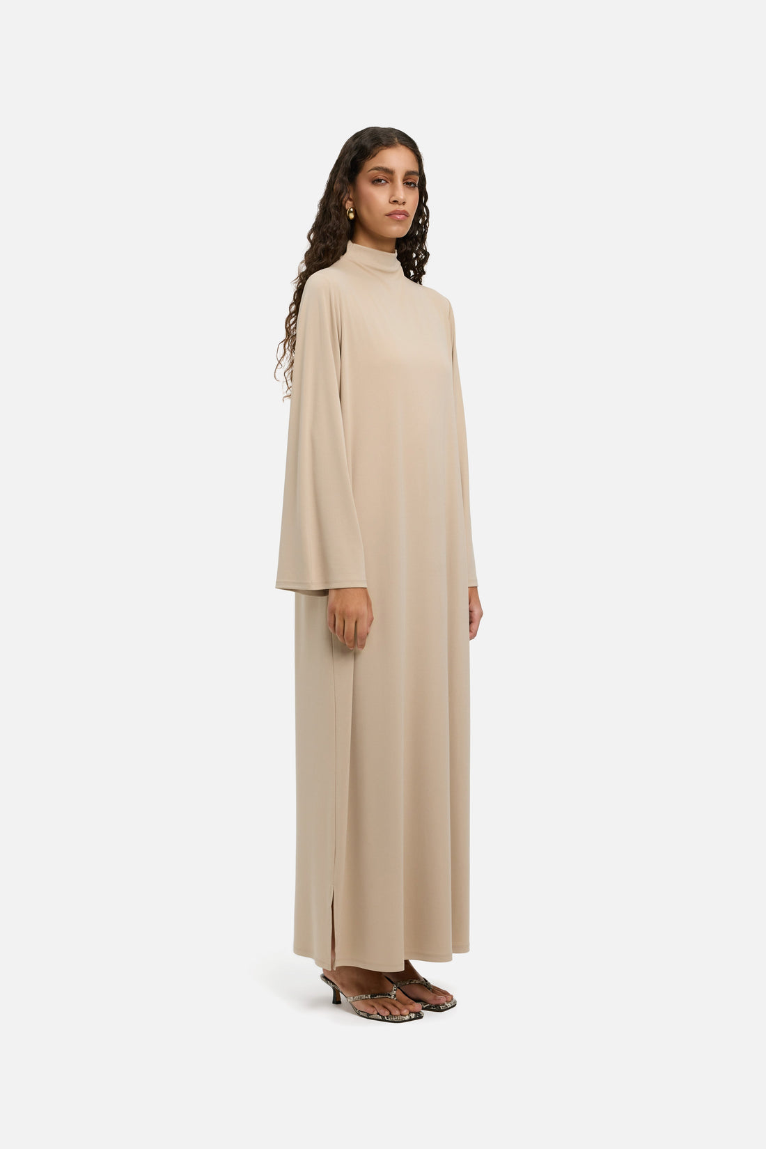 Essentiele jersey mini-jurk | Haver
