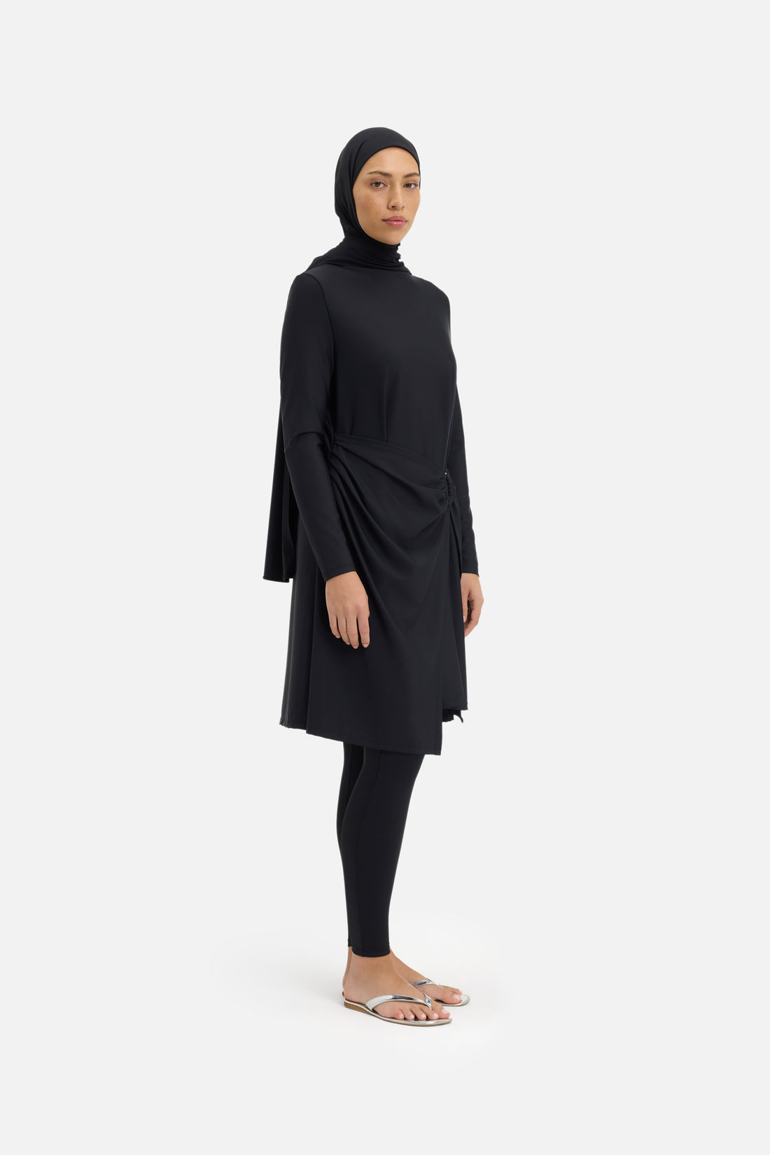 Essentiële Zwem Legging | Zwart