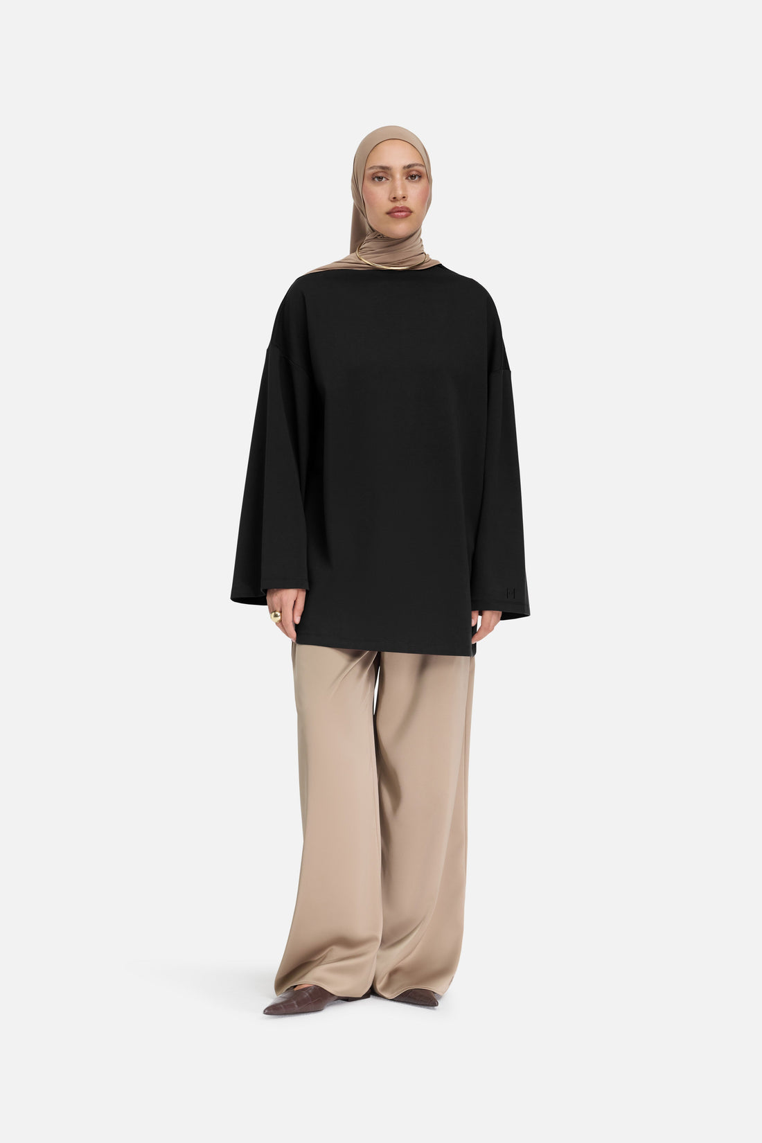 Coltrui T-shirt | Zwart