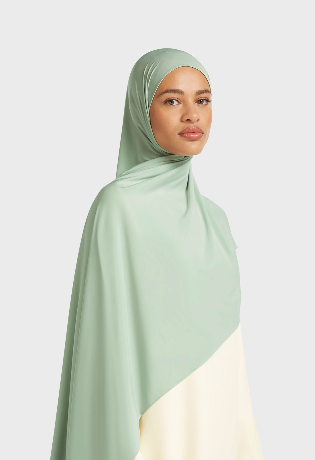 Liquid Jersey Sjaal | Poederblauw