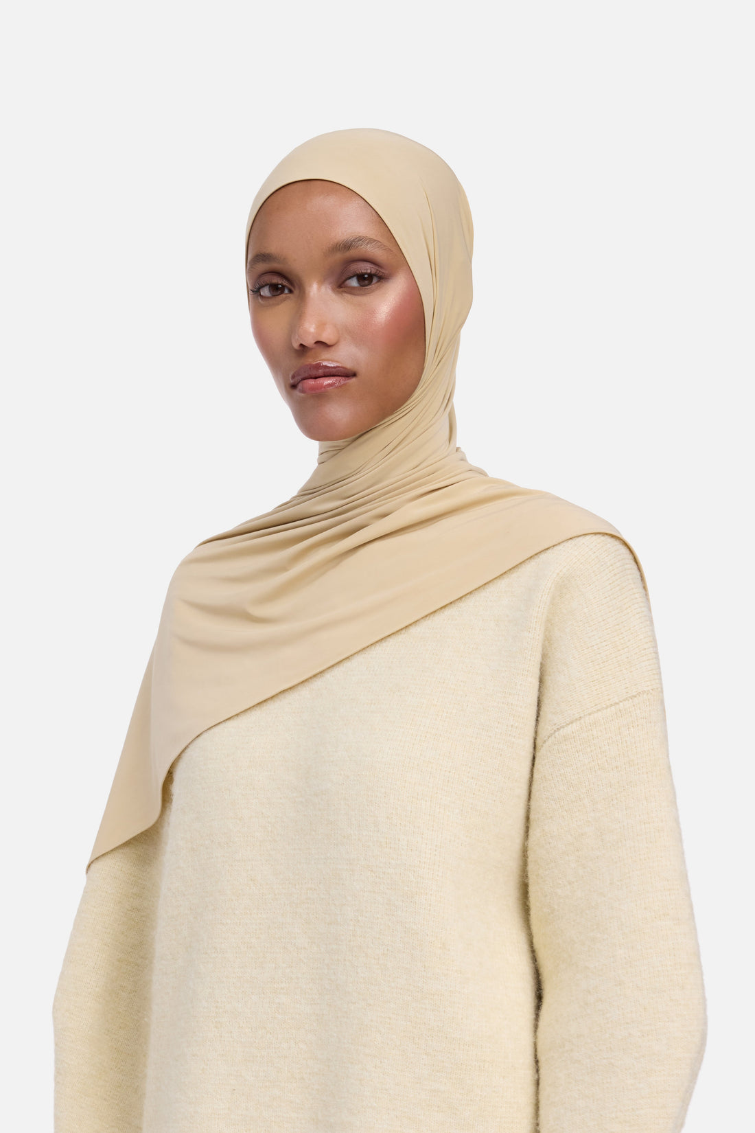 Liquid Jersey Sjaal | Desert Clay