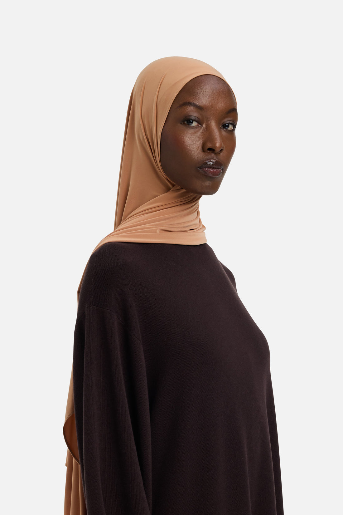 Liquid Jersey Sjaal | Maple