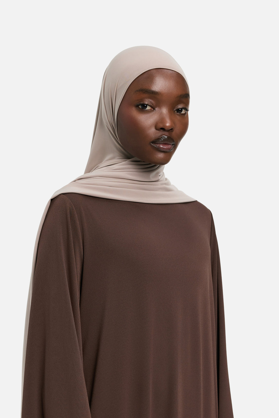 Vloeibare Jersey Sjaal | Mauve