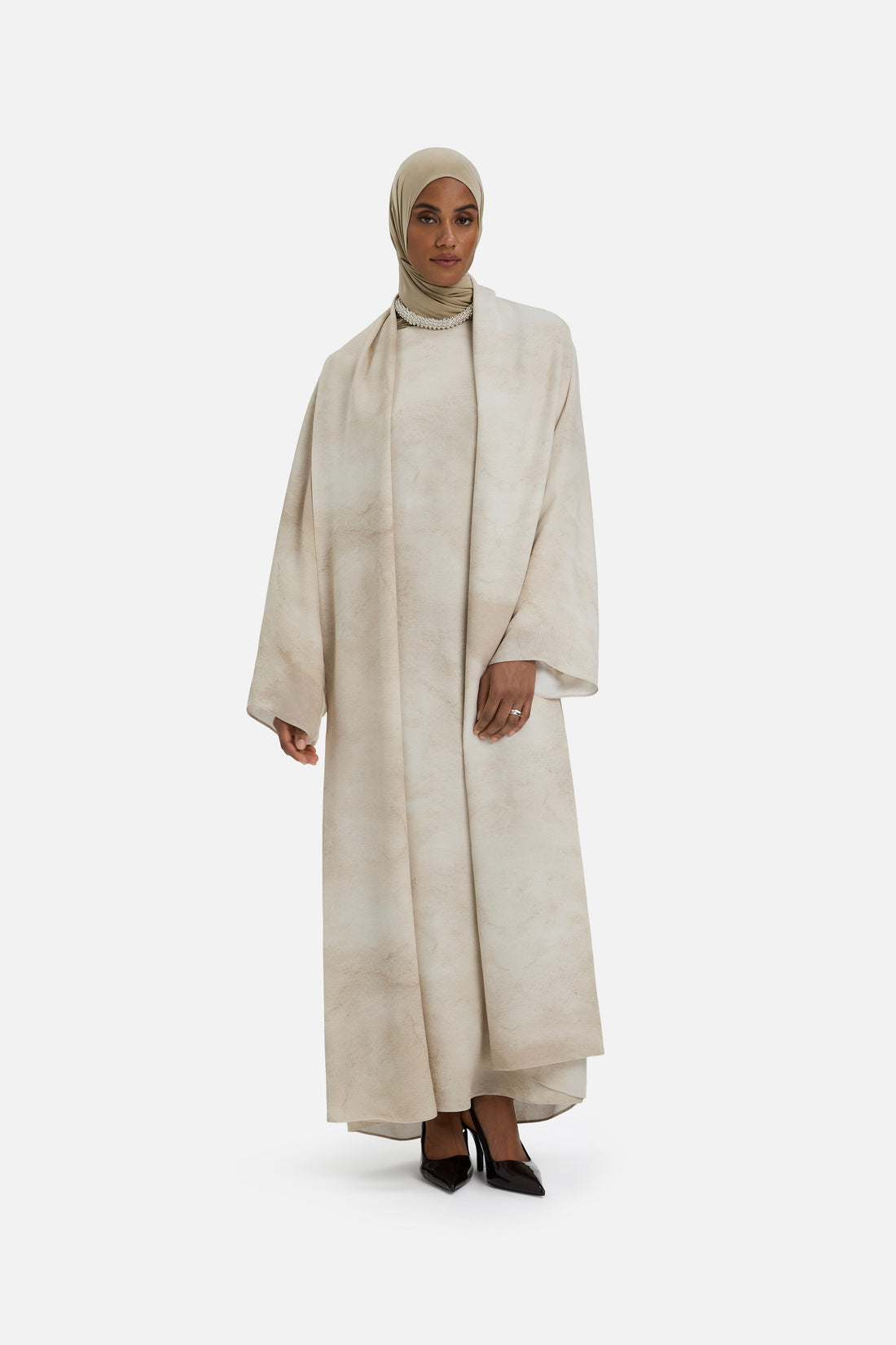 Marmeren Abaya | Mokka Marmer
