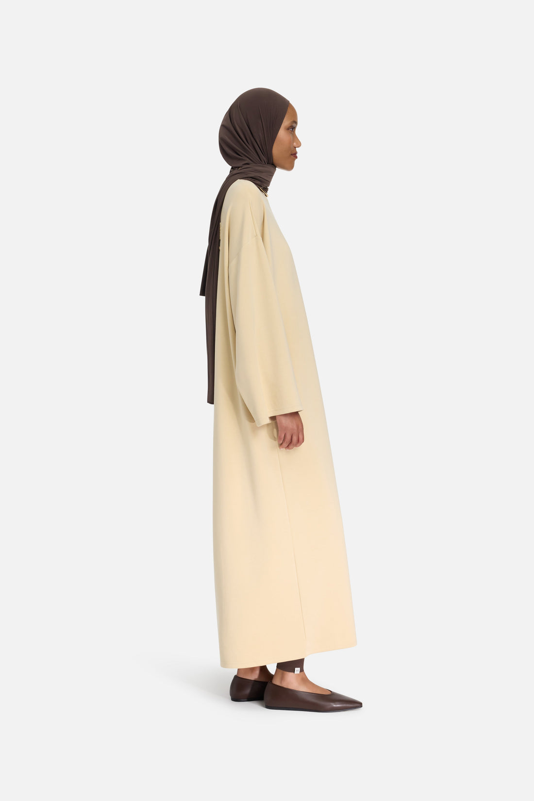 Modale jerseyjurk | Desert Clay