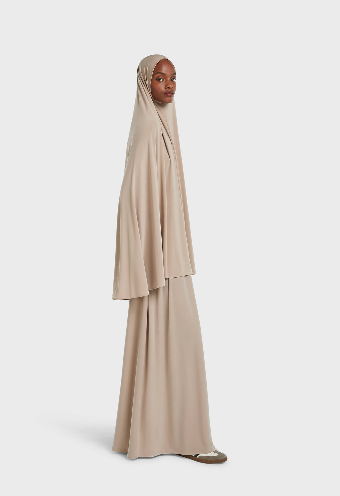 Premium Jersey Khimar | Donkere Parel