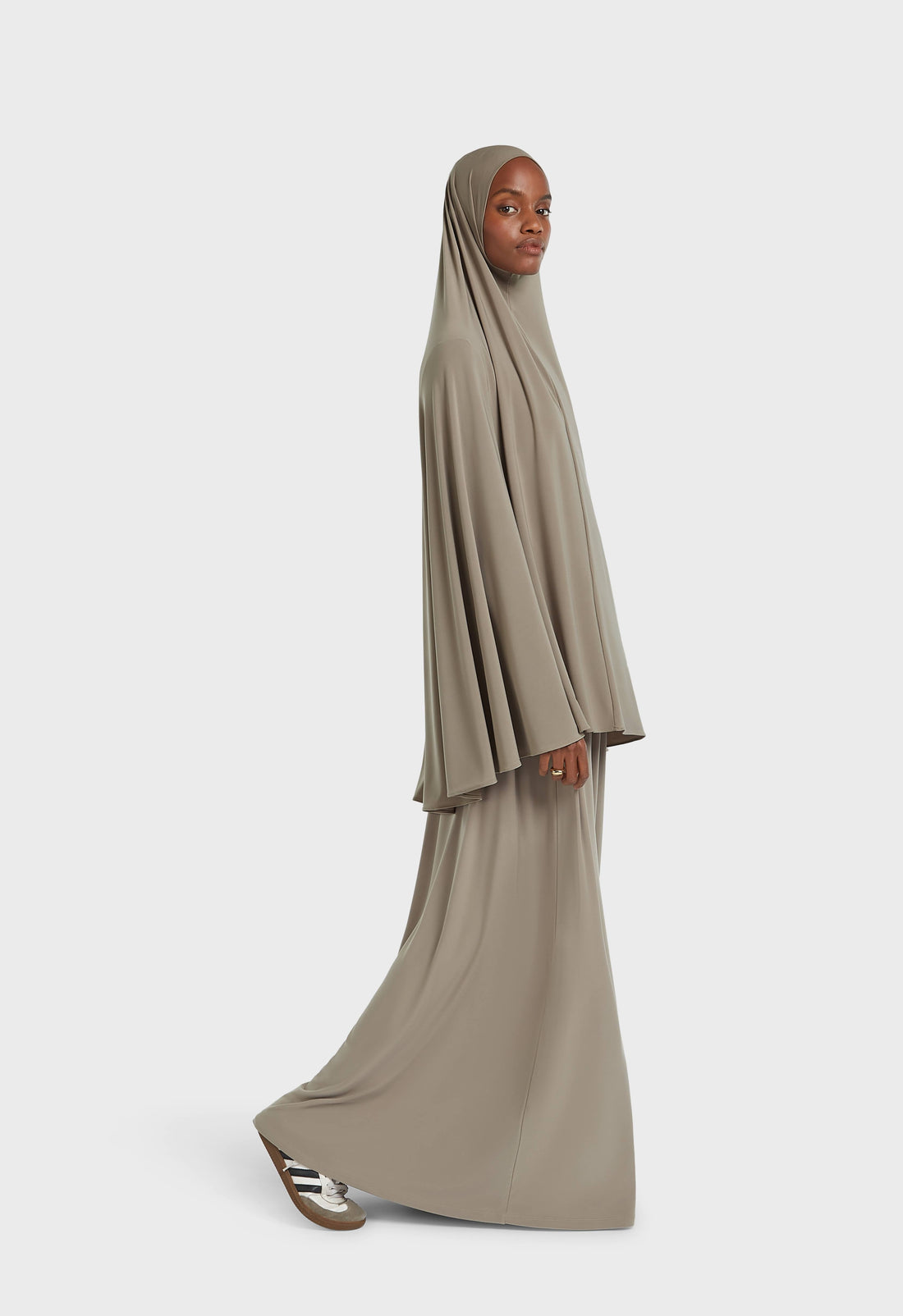 Premium Jersey Khimar | Woestijnbruin