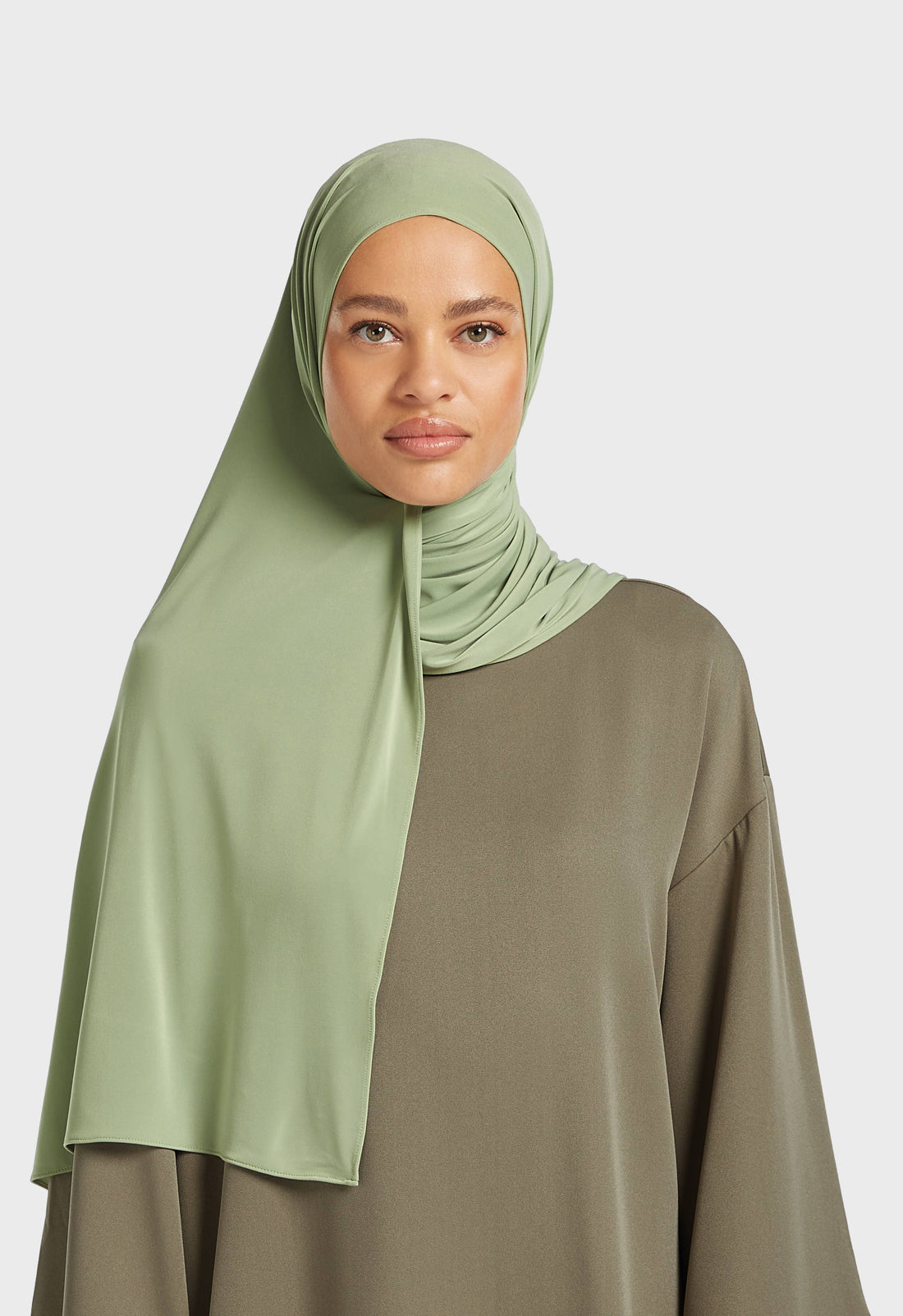 Premium Jersey Sjaal | Matcha