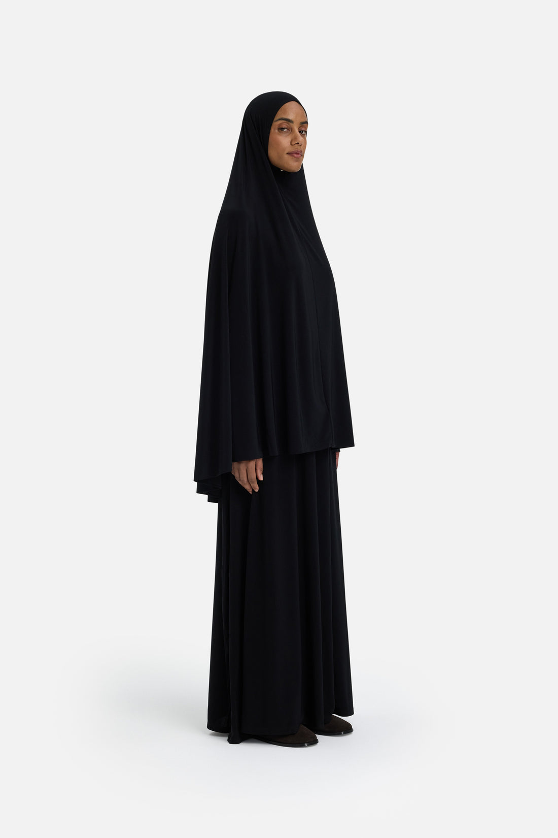 Premium Jersey Gebedsrok | Zwart