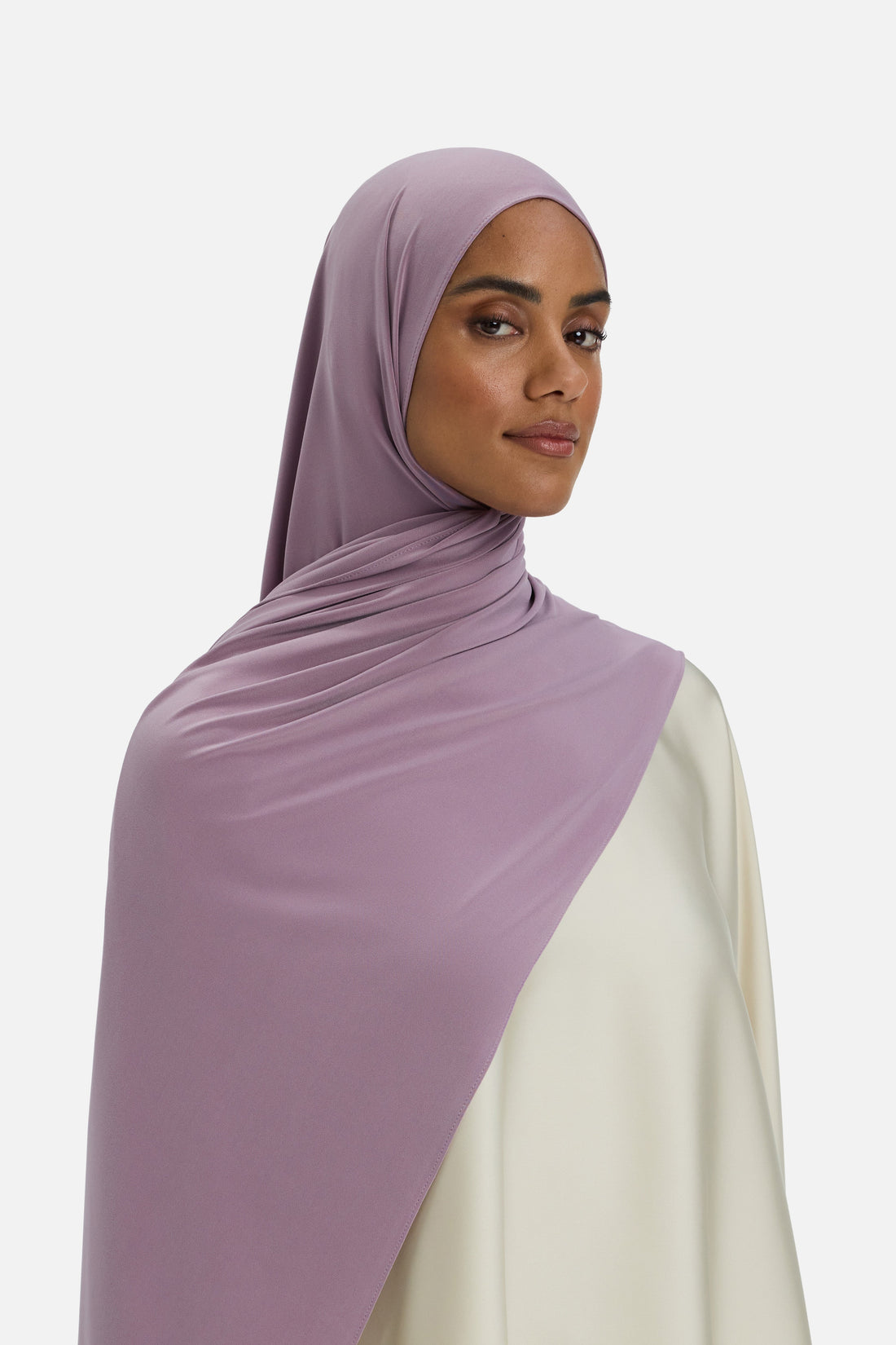 Premium Jersey Sjaal | Blueberry Milk