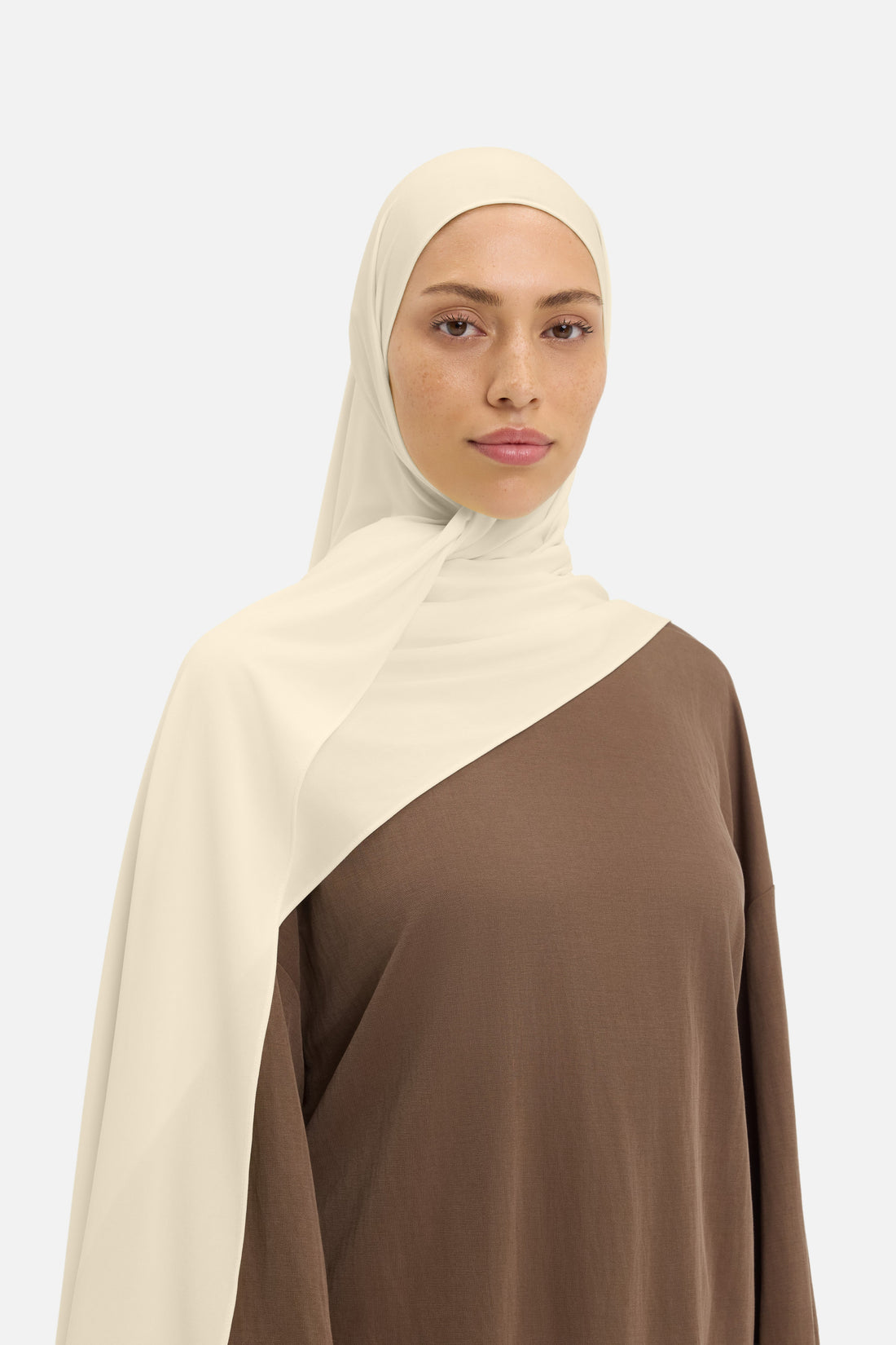 Premium Jersey Sjaal | Brown Rice