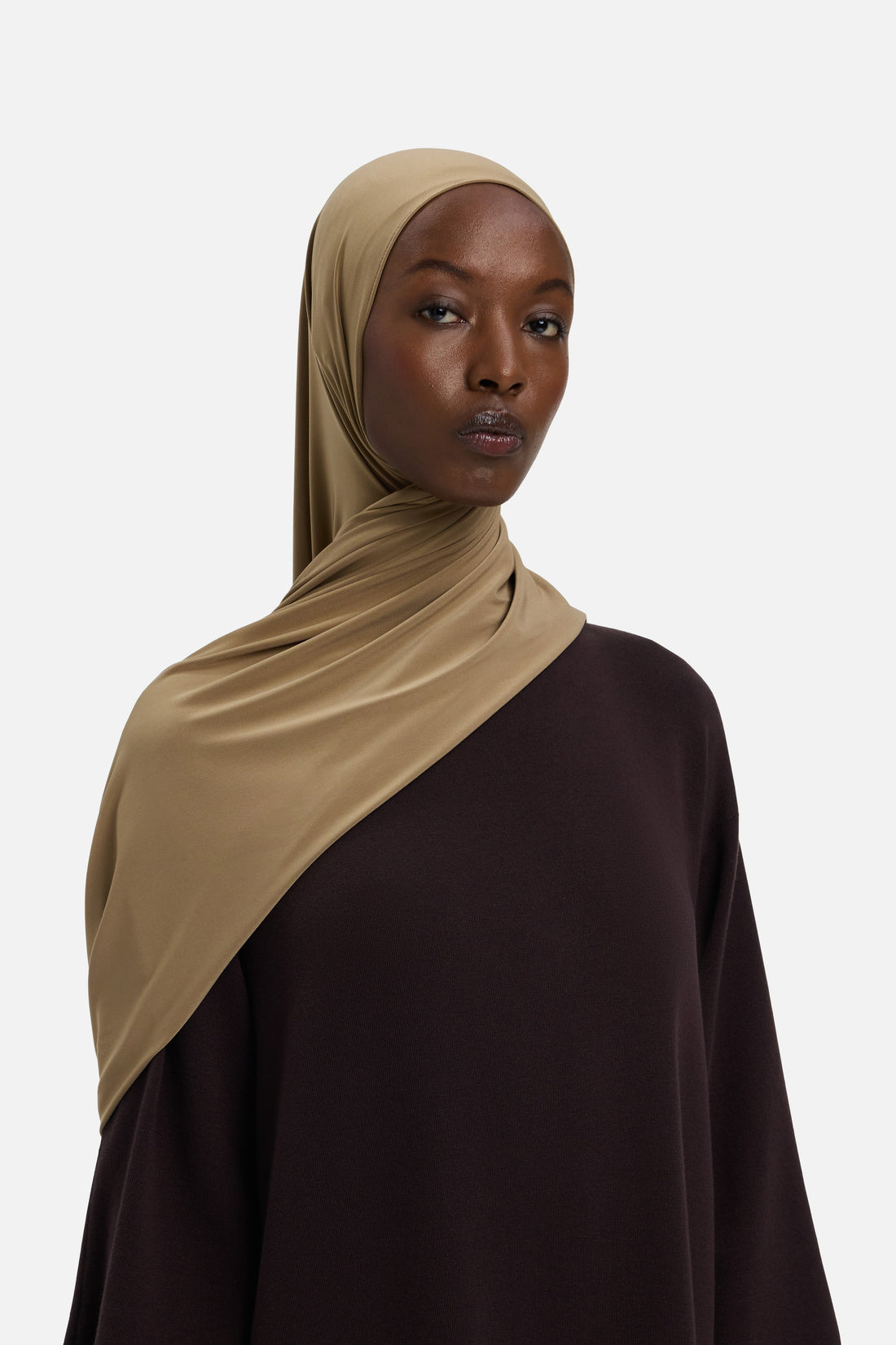 Premium Jersey Sjaal | Brown Sugar