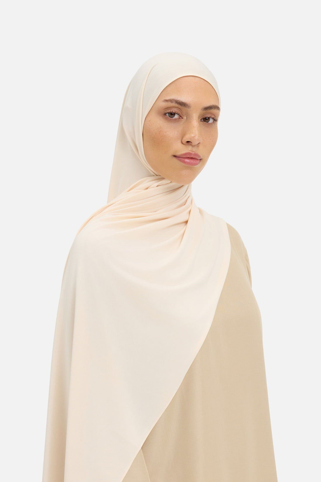 Premium Jersey Sjaal | Cloud Rose