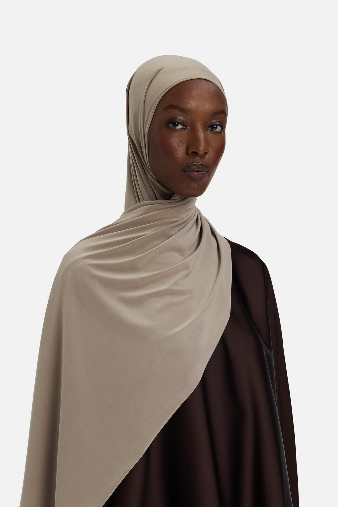 Premium Jersey Sjaal | Desert Brown