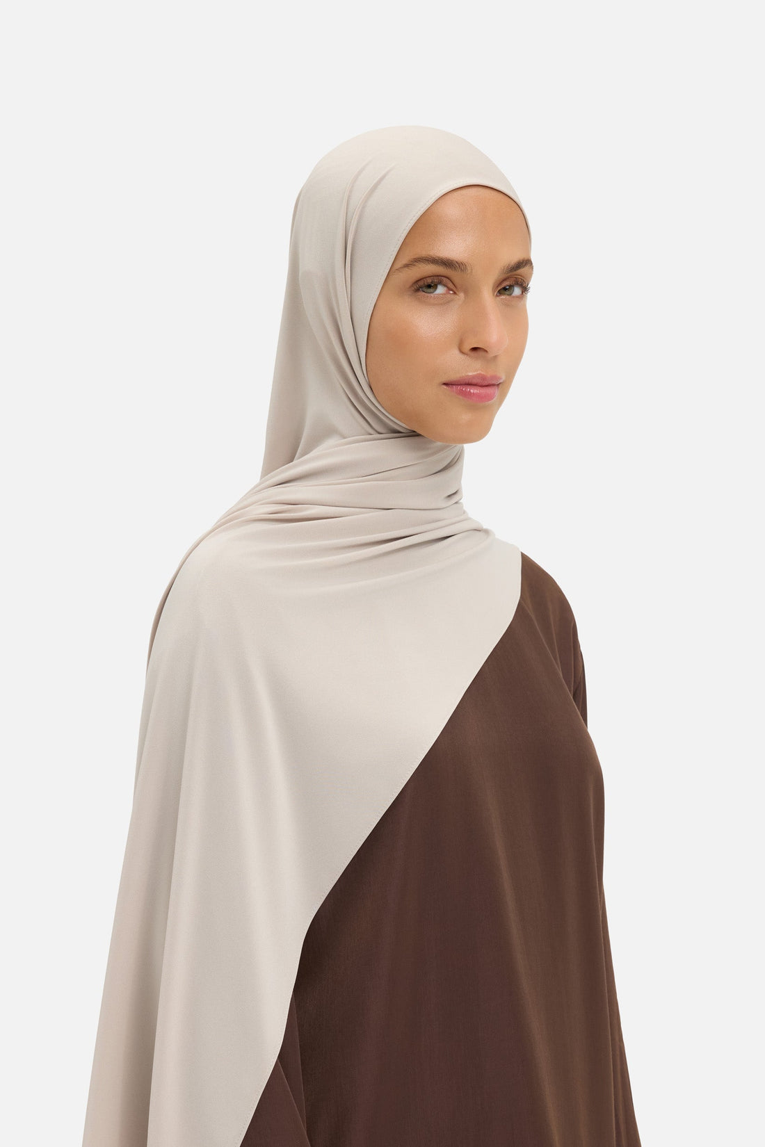 Premium Jersey Sjaal | Dusty Bone